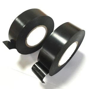 Električni črni pvc izolacijski trak