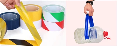 Kako preizkusiti moč lepila opozorilnega traku za PVC tla